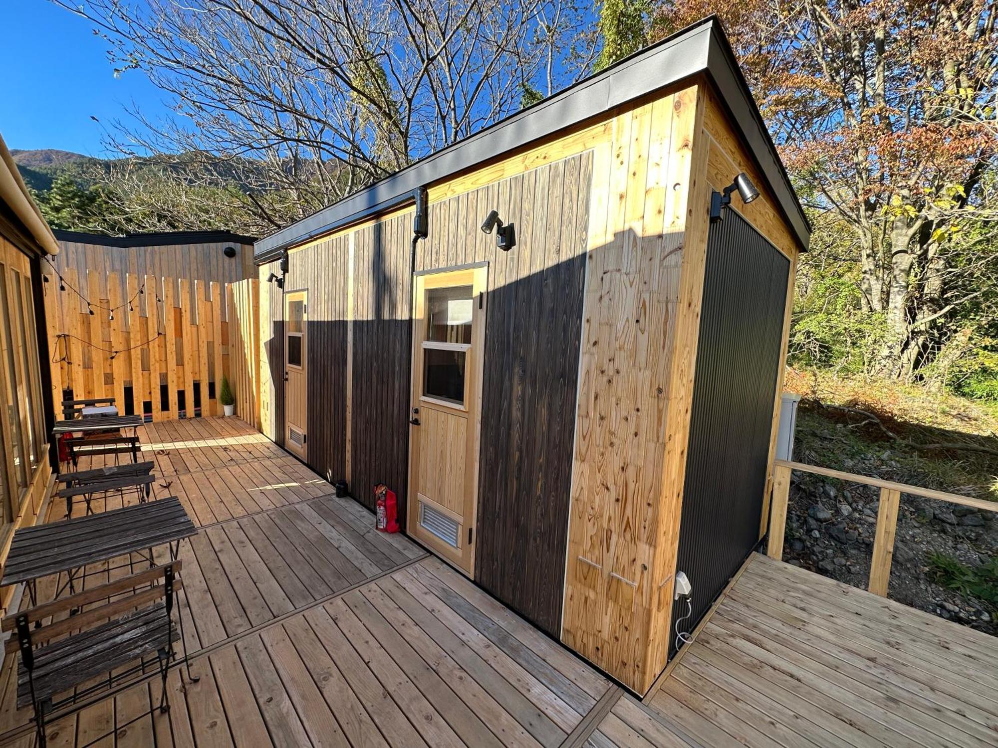 מלון פוג'יקאוואגוצ'יקו Fuji Dome Glamping מראה חיצוני תמונה