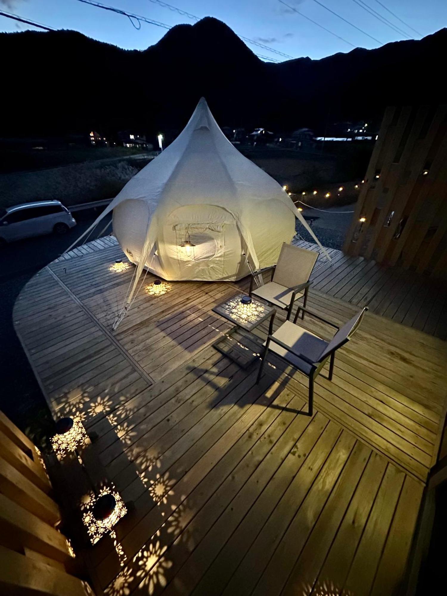 מלון פוג'יקאוואגוצ'יקו Fuji Dome Glamping מראה חיצוני תמונה